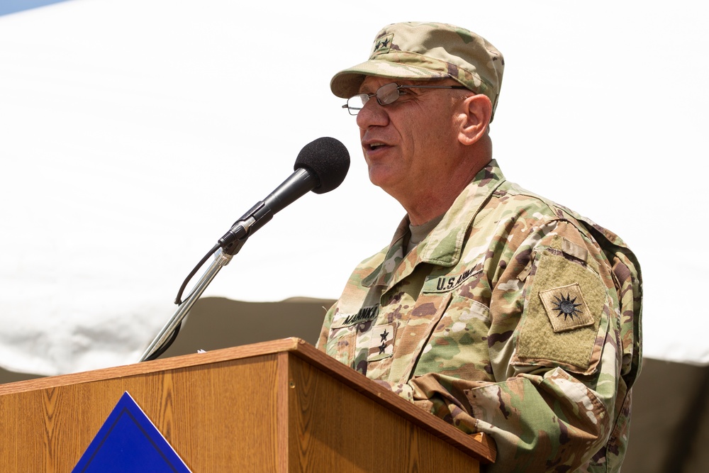 Yeager takes command of 40th Infantry Division