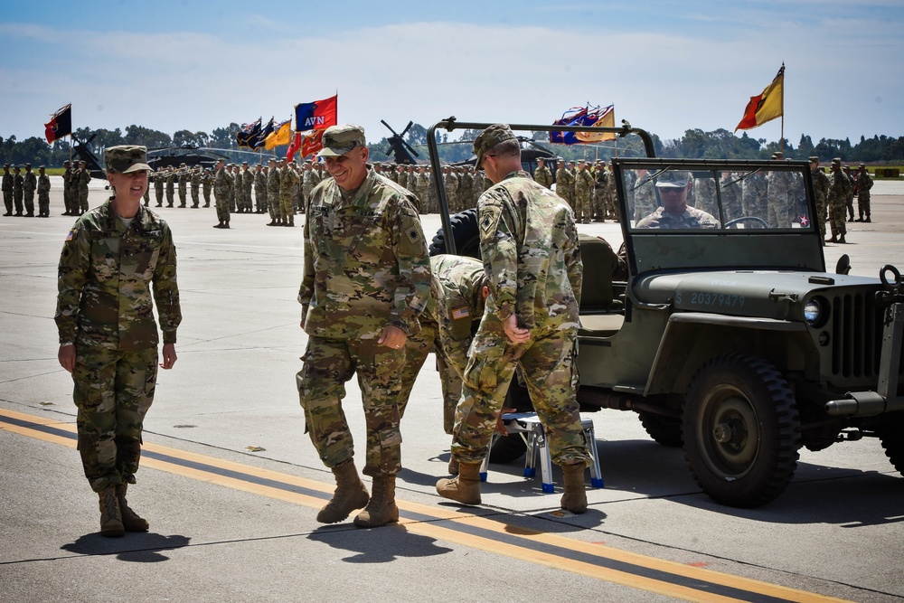 Yeager Makes History, Takes Command of the California National Guard’s 40th Infantry Division