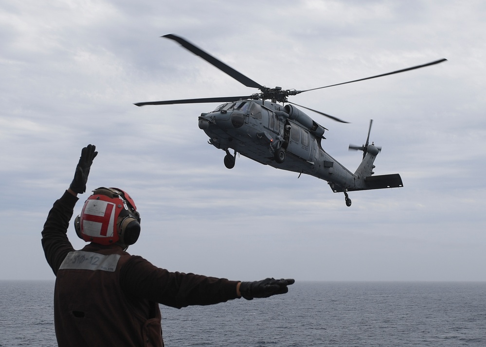 Sailors Conduct Flight Operations