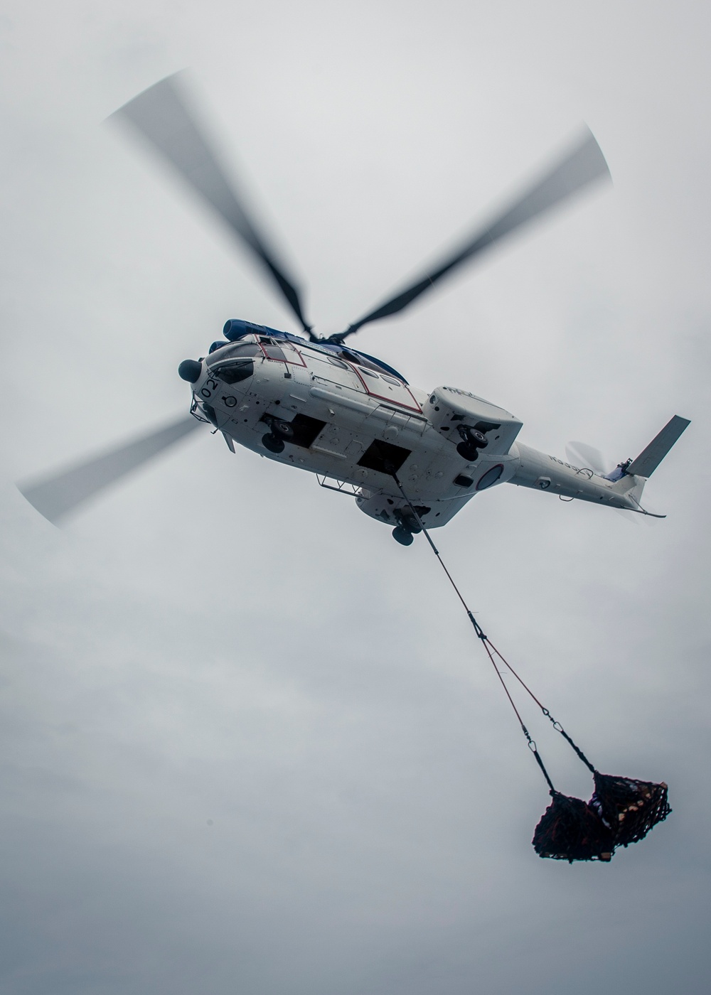 Replinishment-at-sea for the USS John P. Murtha
