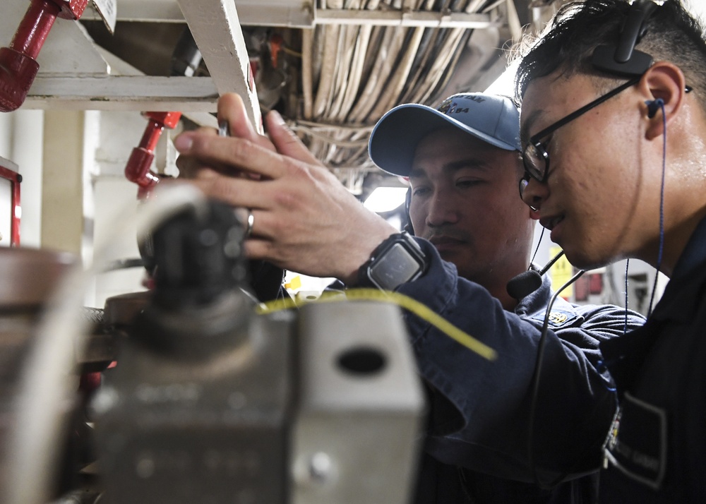 USS Antietam Engineering Training Team