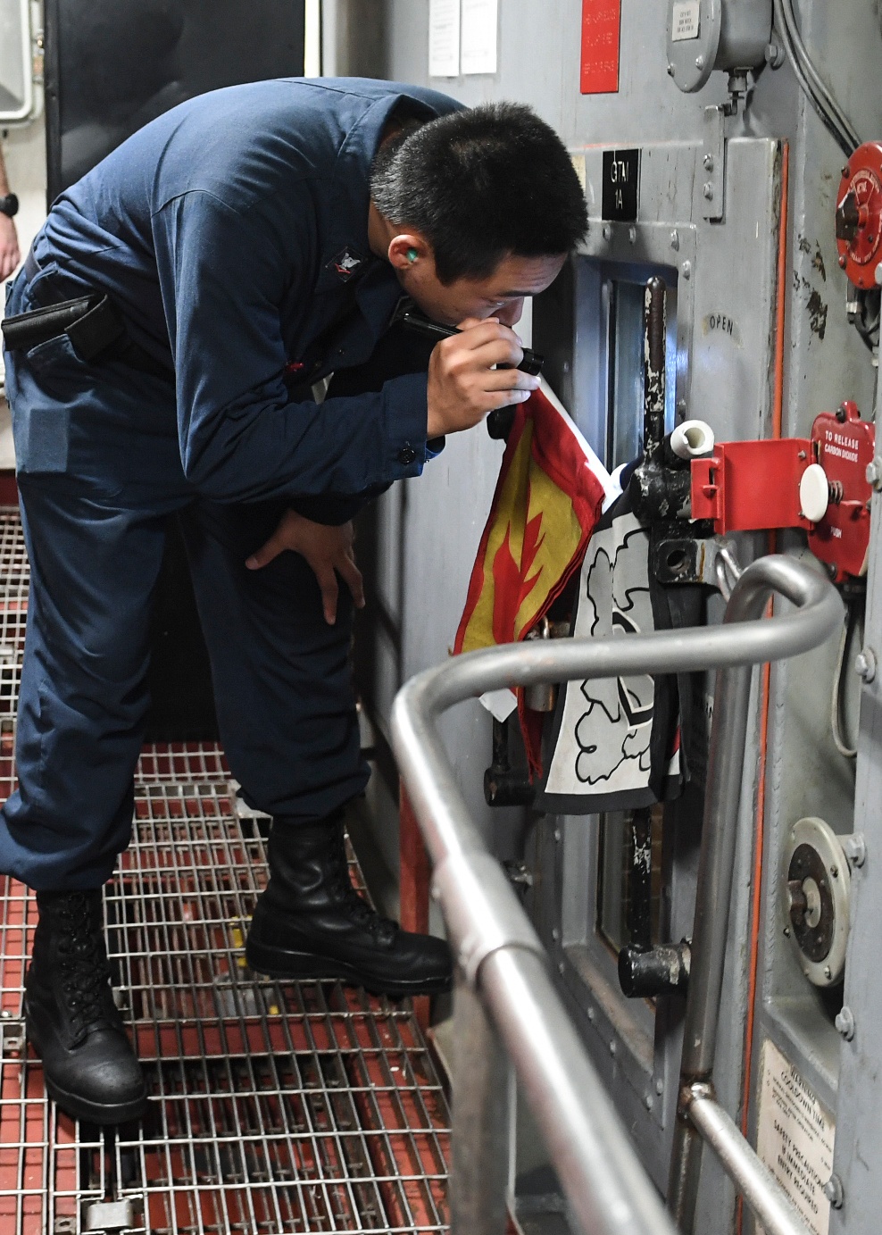 USS Antietam Engineering Training Team