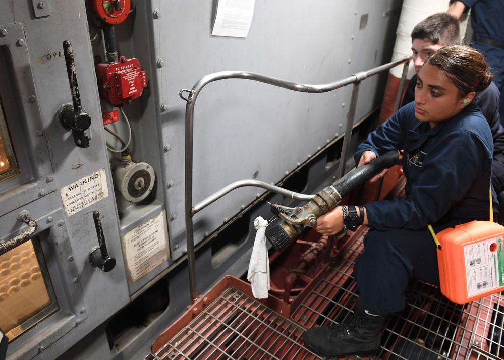 USS Antietam Engineering Training Team