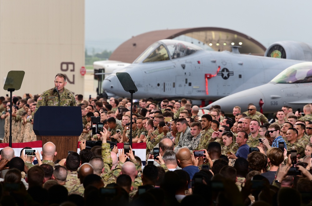 President Trump visits South Korea