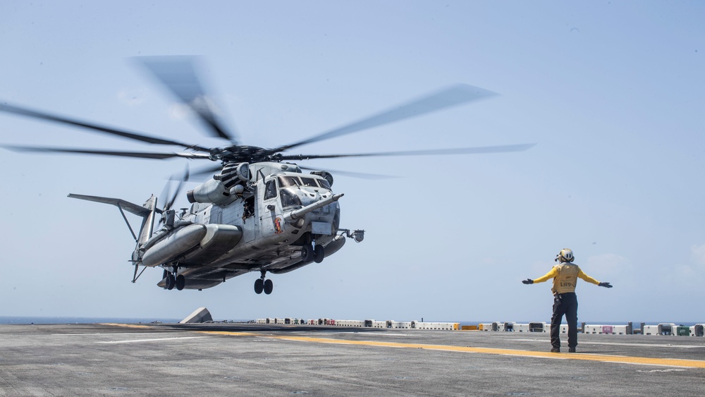 USS Boxer Flight Operations