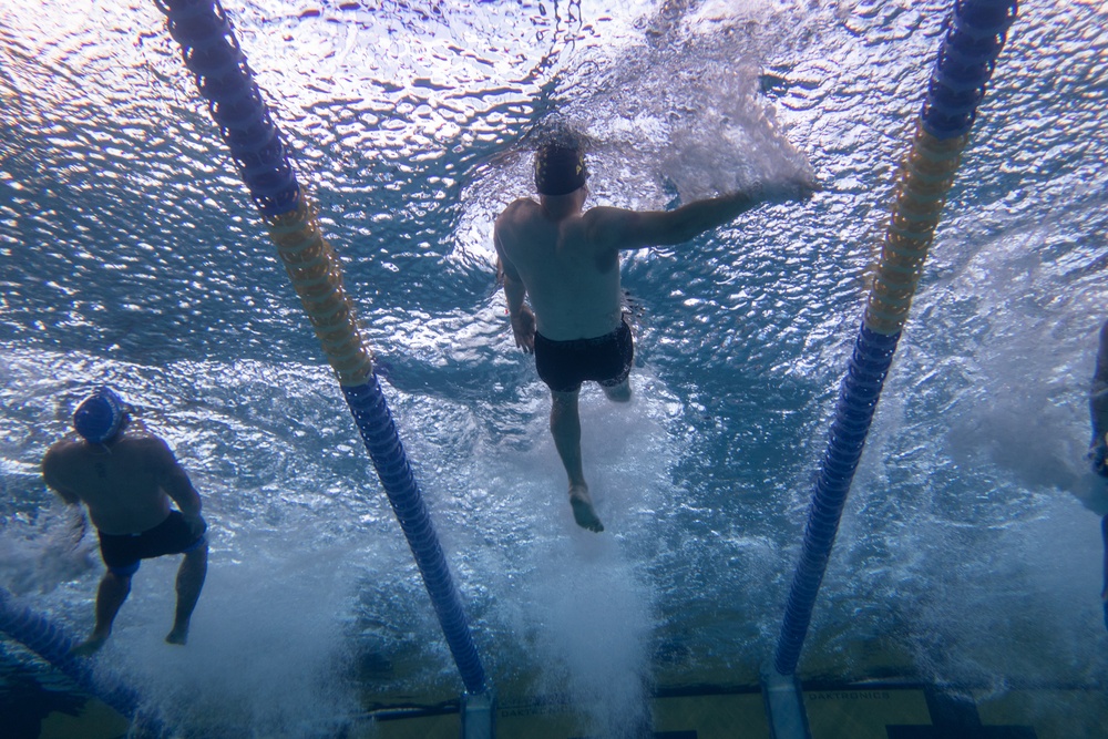 Wounded Warriors Backstrokes