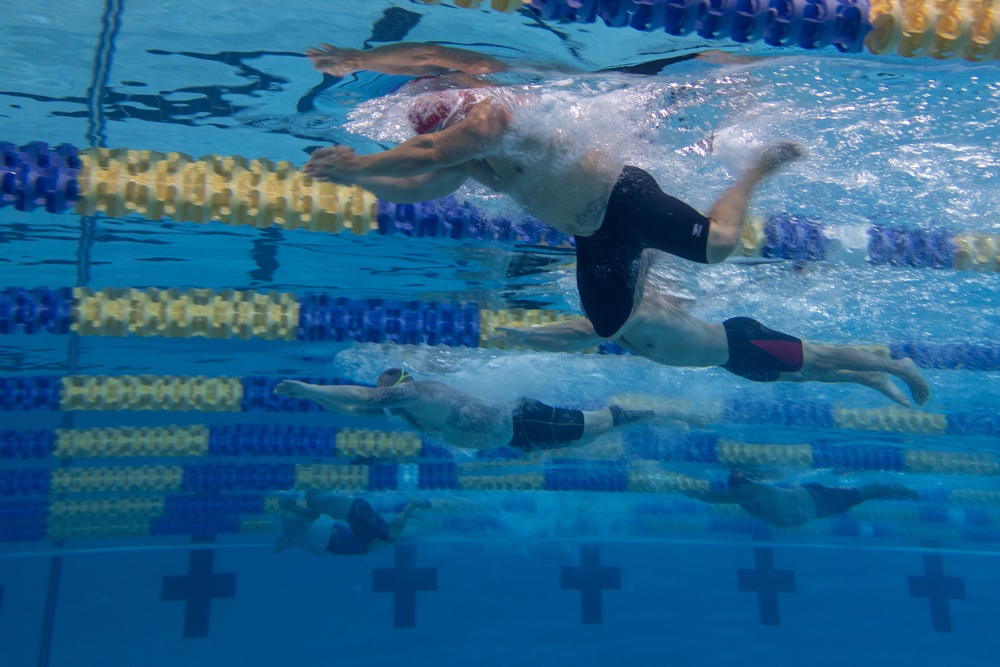 Wounded Warriors Breaststroke