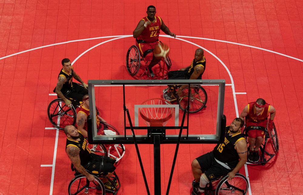 2019 DoD Warrior Games Wheelchair basketball