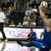 Warriors compete in Sitting Volleyball Finals