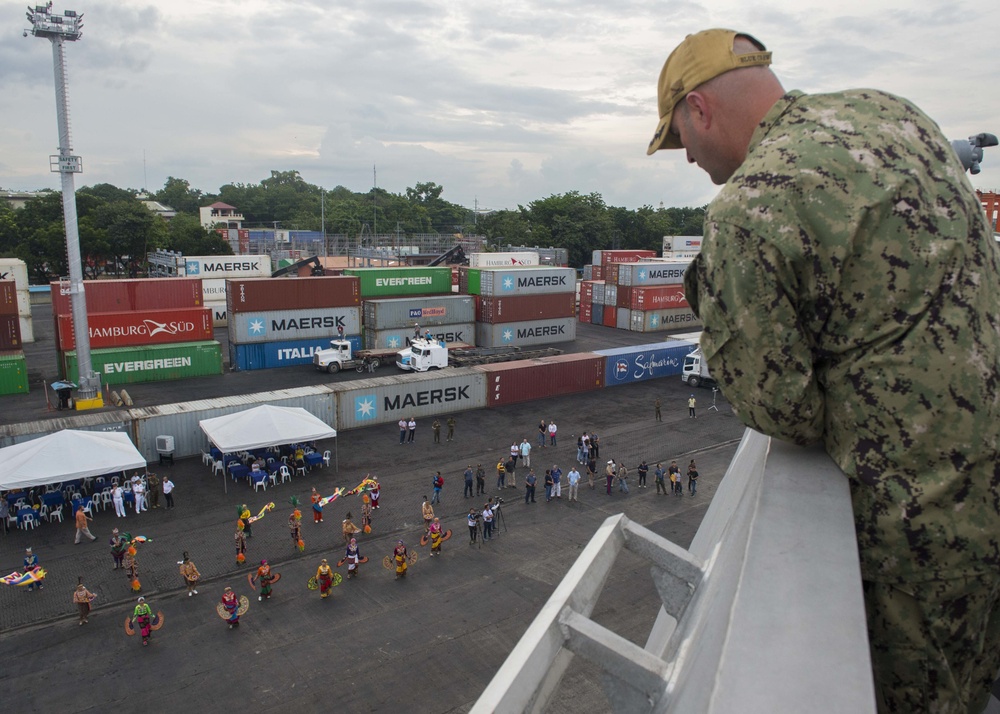 USS Montgomery (LCS 8) Arrives In Davao City Philippines