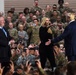 President Trump visits Osan Air Base, thanks service members