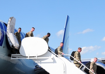 Bravo Battery, 5/113th FA Returns Home