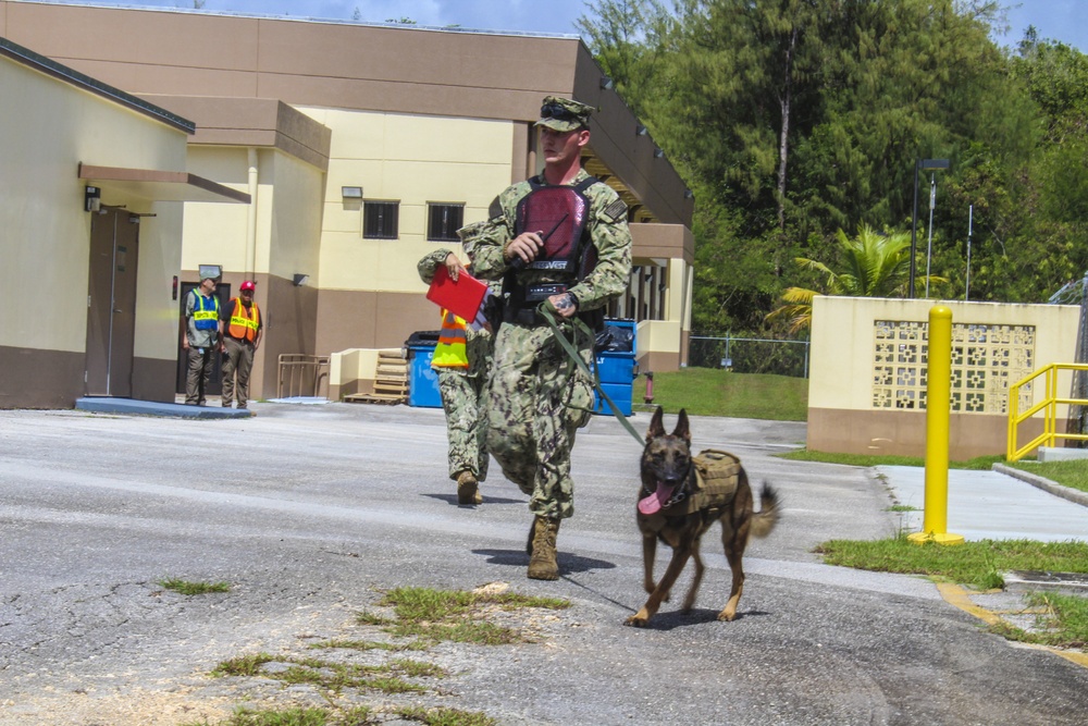 Citadel Pacific 2019: U.S. Naval Base Guam Simulates Suspicious Package/Bomb Threat Response