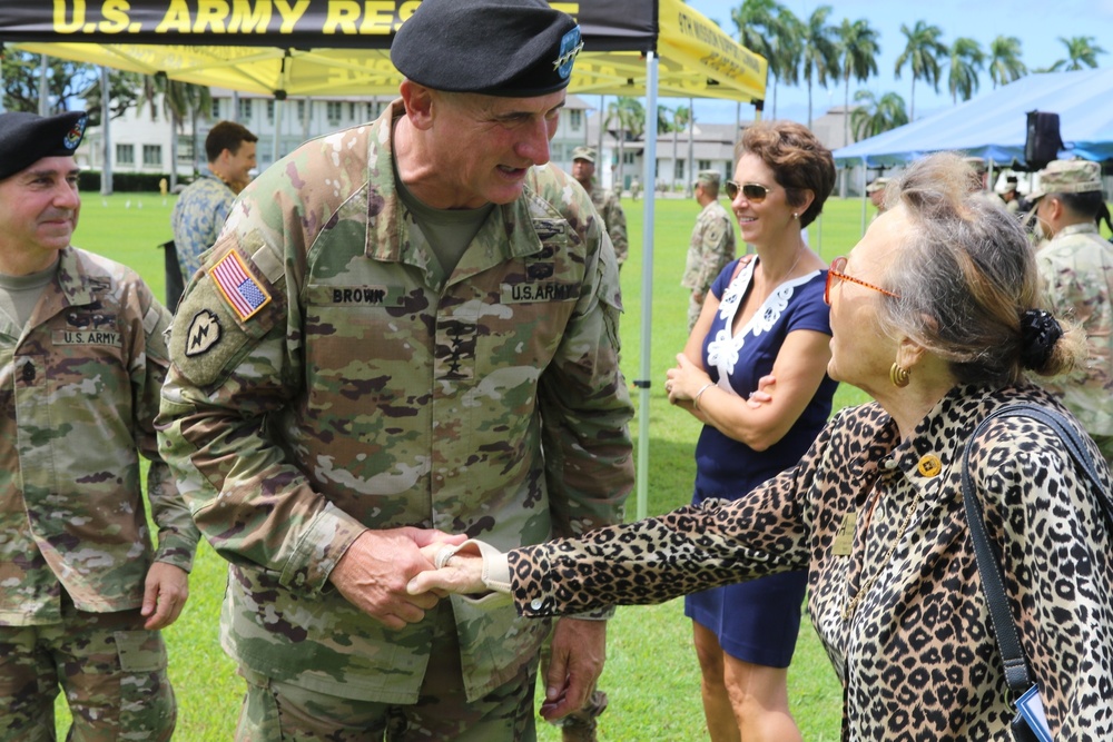 9th Mission Support Command official Change of Command