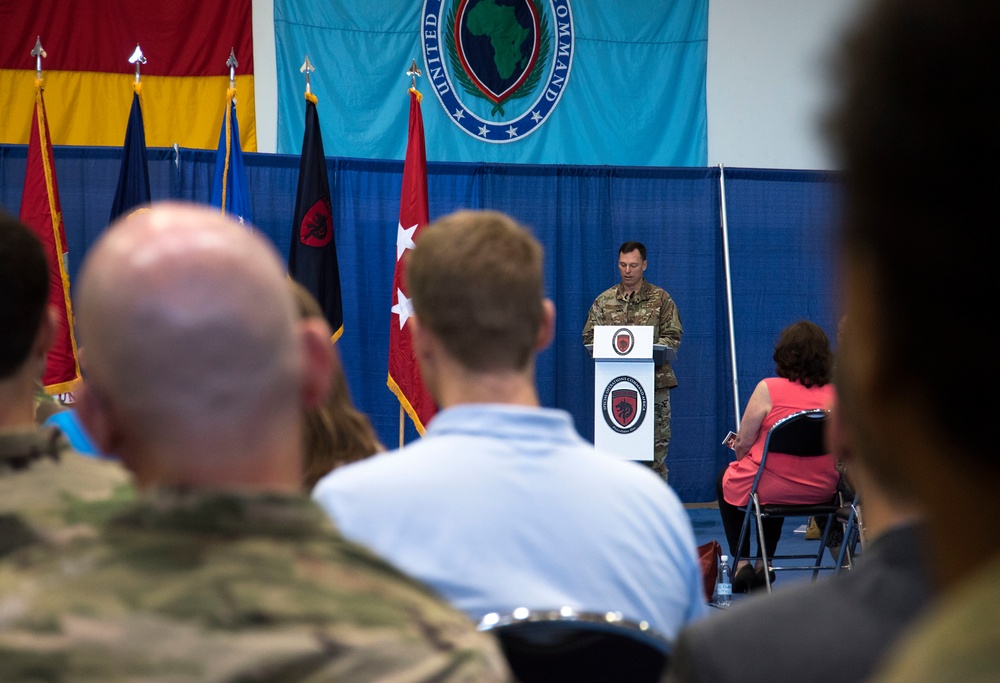 Special Operations Command Africa receives new commander