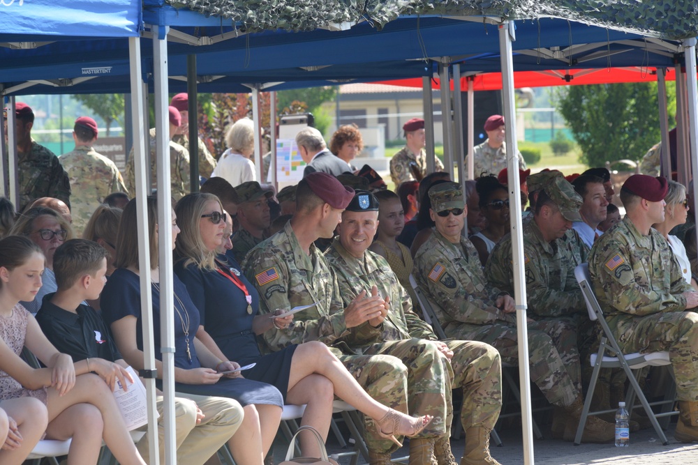 173rd Airborne Brigade, Change of Command Ceremony, June 27, 2019.