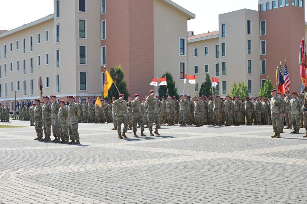 173rd Airborne Brigade, Change of Command Ceremony, June 27, 2019.