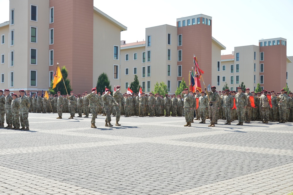 173rd Airborne Brigade, Change of Command Ceremony, June 27, 2019.