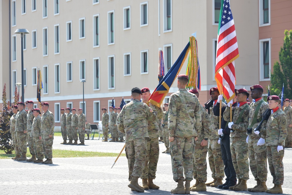 173rd Airborne Brigade, Change of Command Ceremony, June 27, 2019.