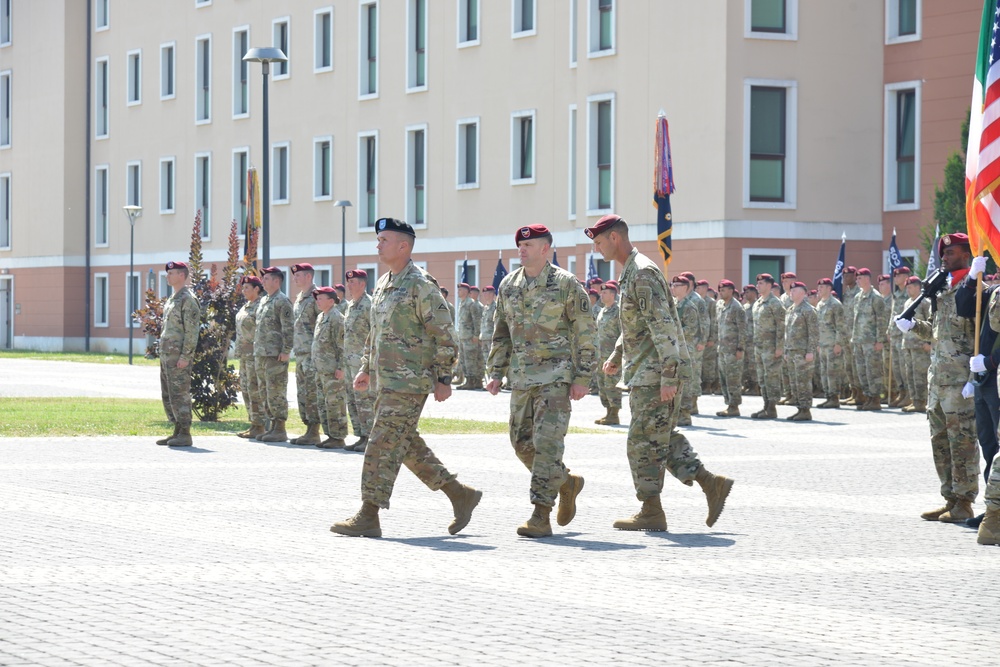 173rd Airborne Brigade, Change of Command Ceremony, June 27, 2019.