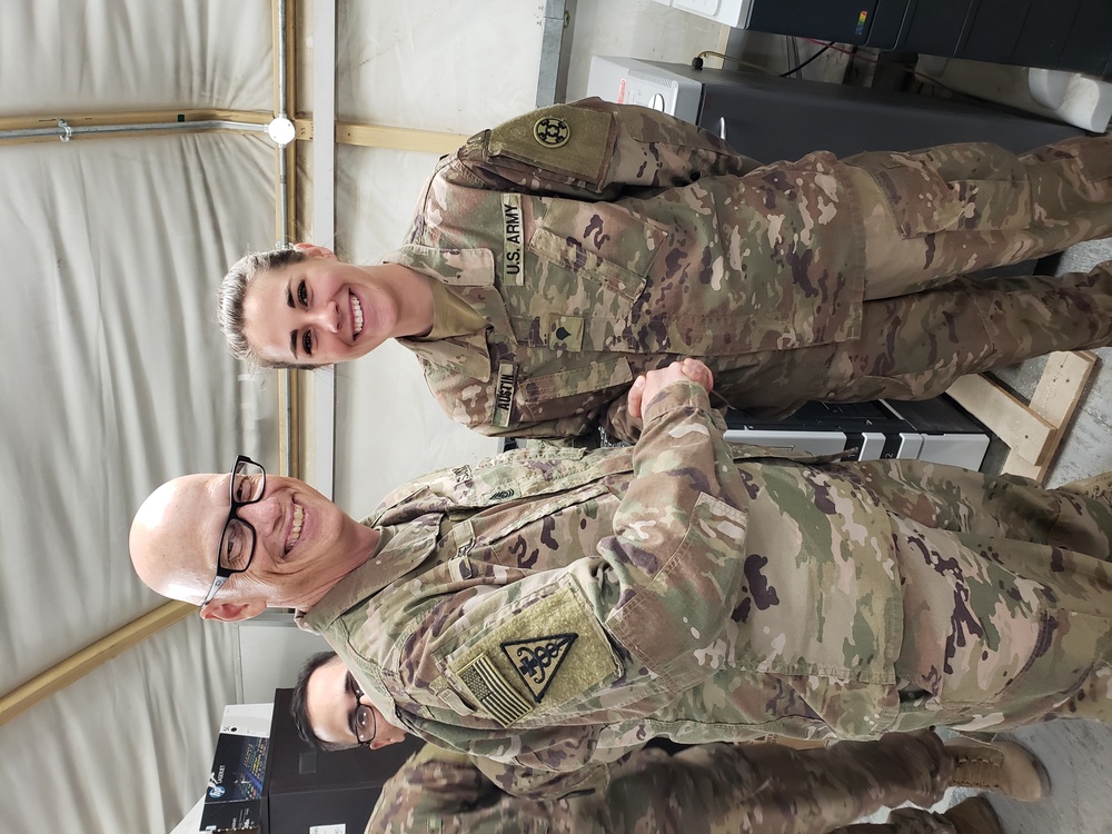 CSM Carl W. Engel Award's Coins to BLC Graduates