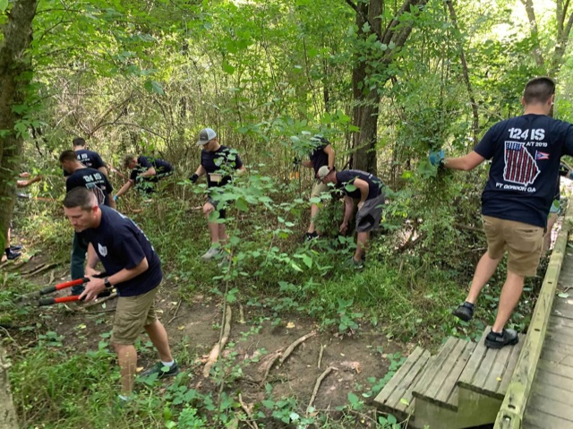 124th Intelligence Squadron restores natural habitat