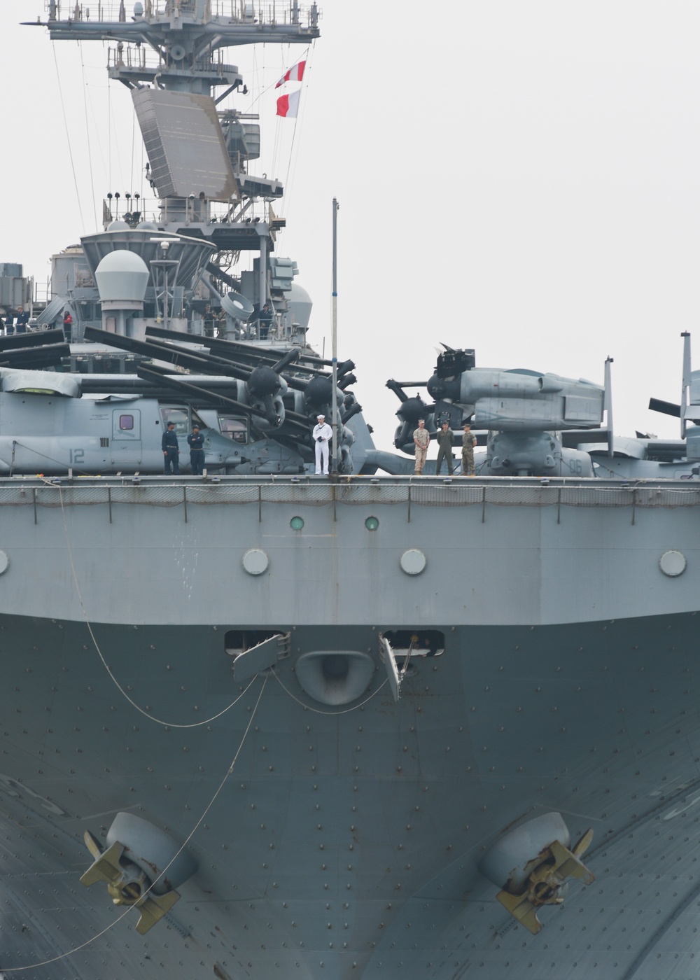 USS Kearsarge arrives at NAVSTA Rota