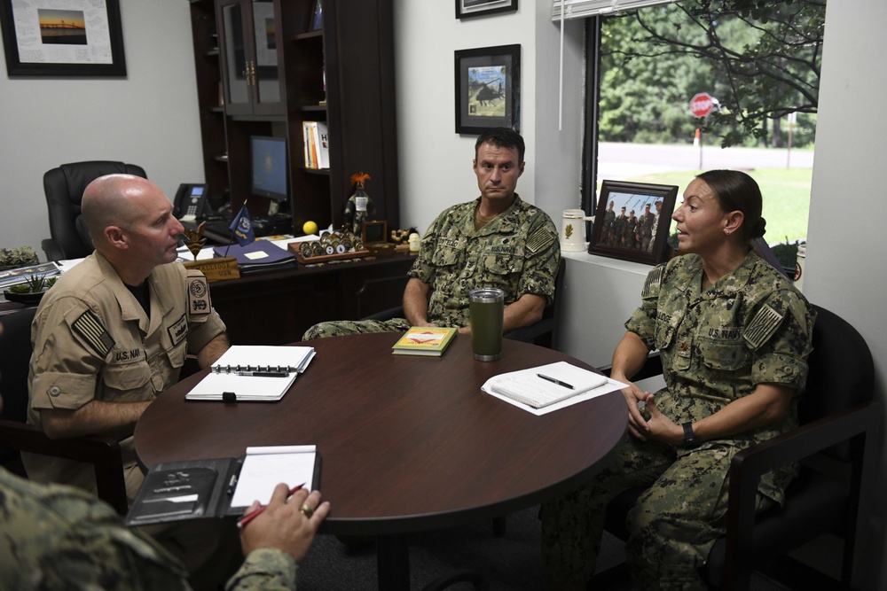 Fleet Master Chief Visits Naval Nuclear Power Training Command