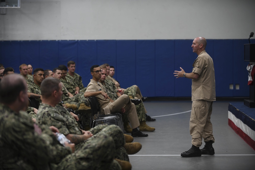 Fleet Master Chief Visits Naval Nuclear Power Training Command