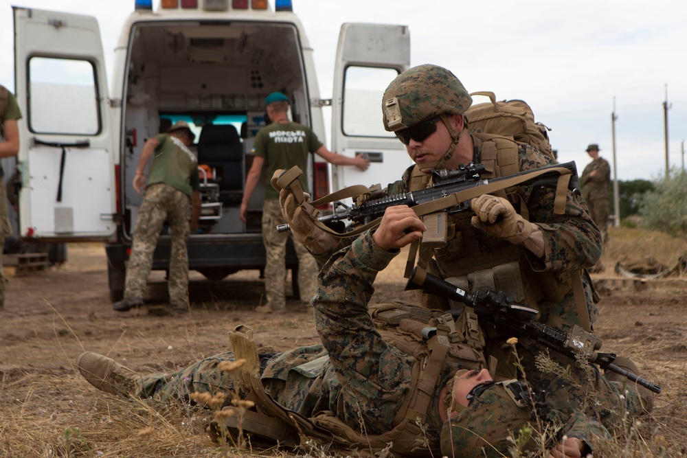 Sea Breeze 19: Casualty Evacuation Drills