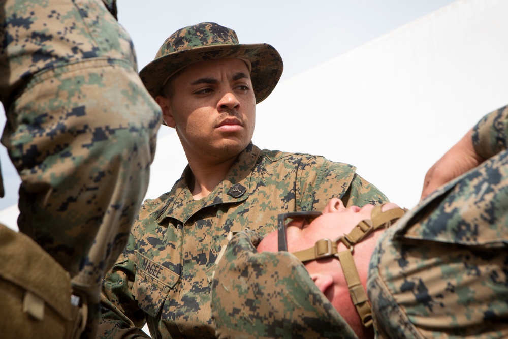 Sea Breeze 19: Casualty Evacuation Drills