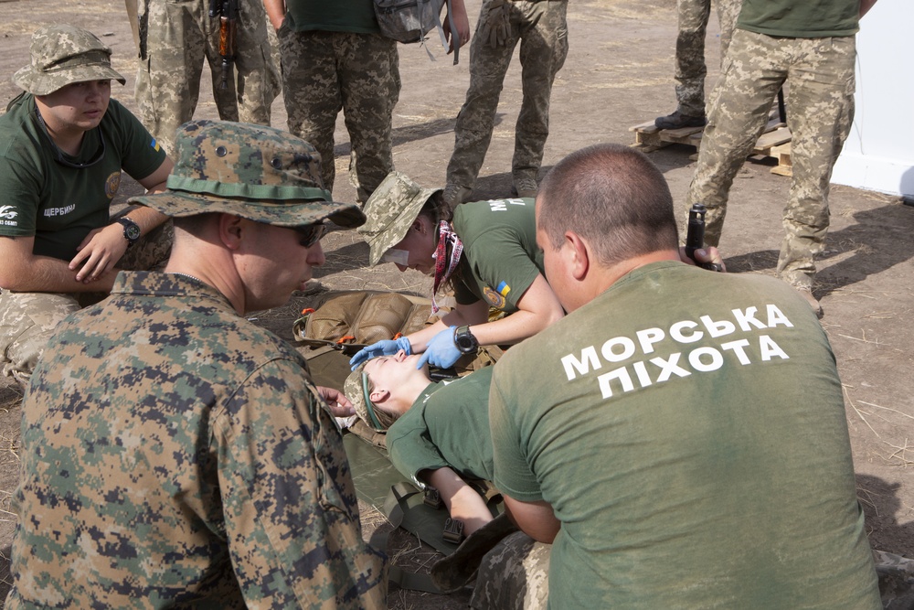 Sea Breeze 19: Casualty Evacuation Drills