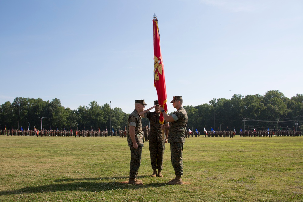 MCSFR welcomes new commanding officer