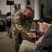 WWII Veteran visits 10th Mountain Division Band