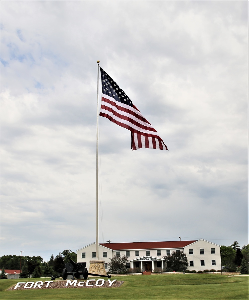 Observing Flag Day, Army birthday at Fort McCoy