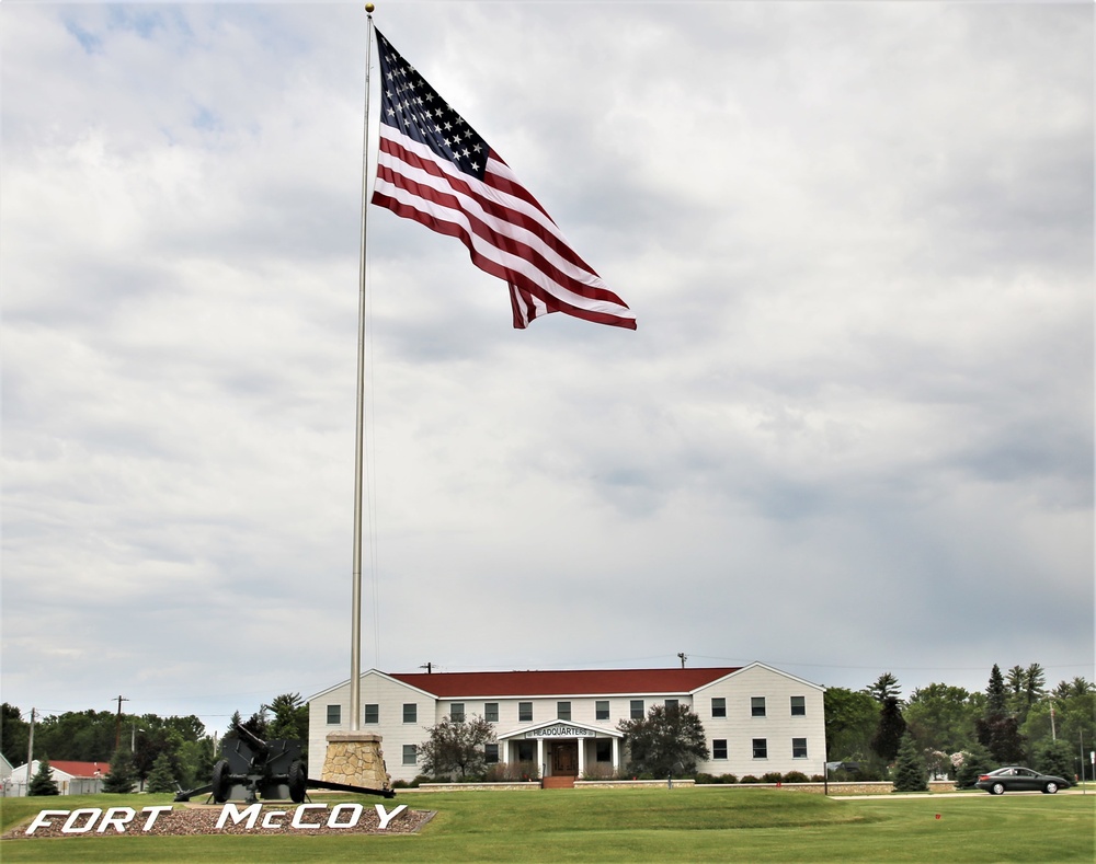 Observing Flag Day, Army birthday at Fort McCoy