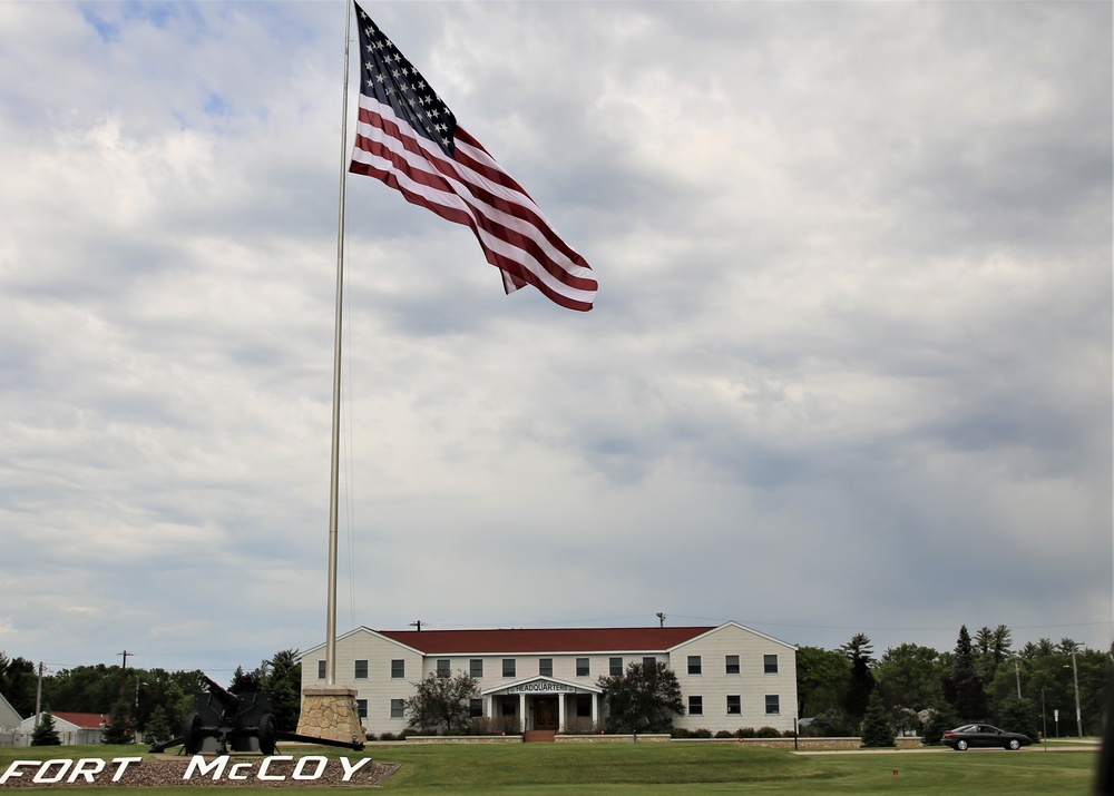 Observing Flag Day, Army birthday at Fort McCoy