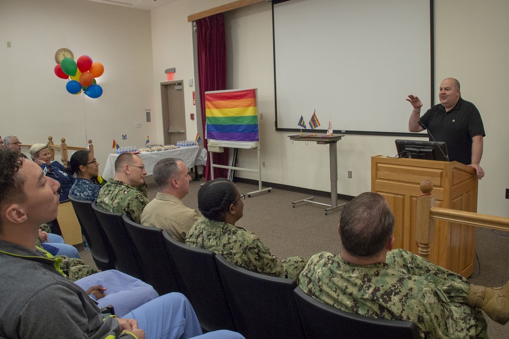 LGBT Pride Month recognition at Naval Hospital Bremerton