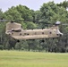Chinook helicopters, crews support training at Fort McCoy