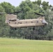 Chinook helicopters, crews support training at Fort McCoy
