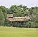 Chinook helicopters, crews support training at Fort McCoy
