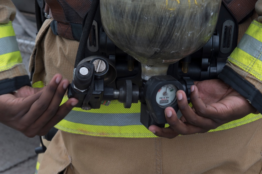 Joint forces hone cohesion and skills during fire exercise