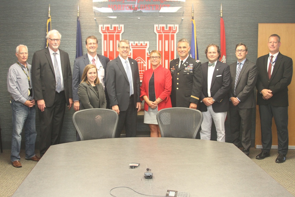 Leaders sign Norfolk Coastal Storm Risk Management design agreement