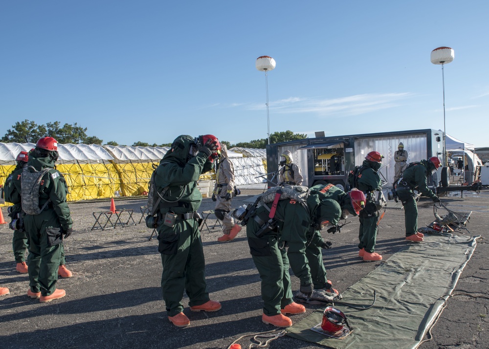 Wisconsin Guardsmen hone their skills during exercise at Volk Field ANGB