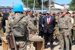 Distinguished Visitors Day at Steppe Eagle 19