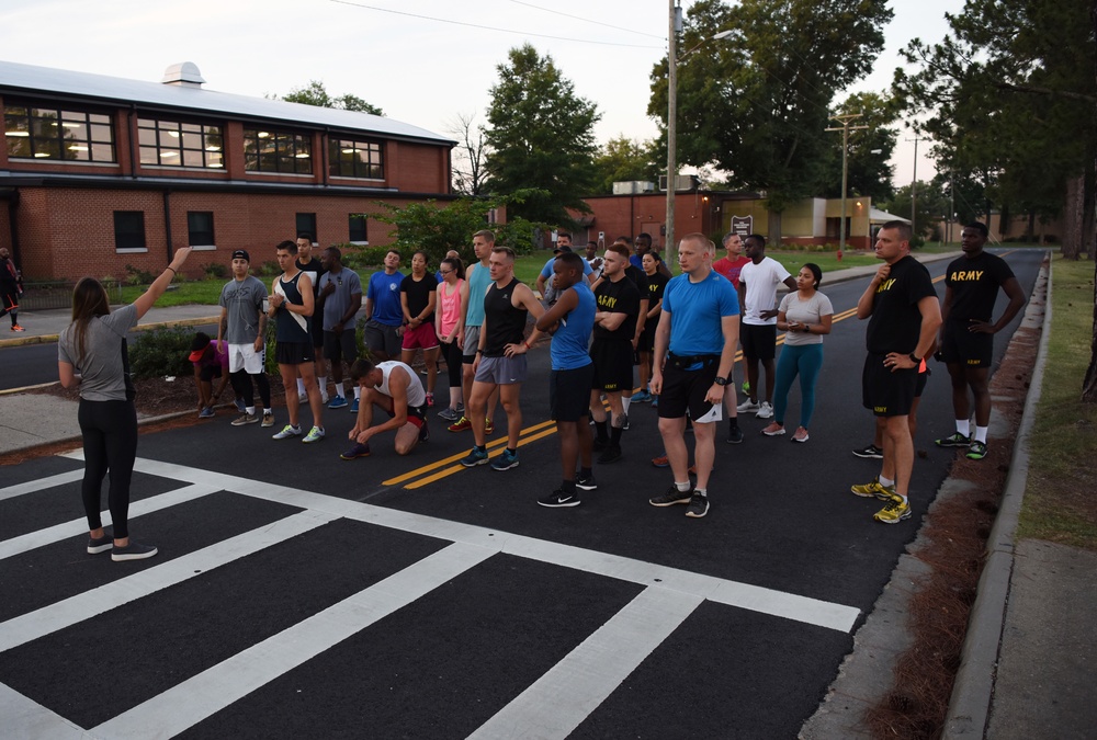 JBLE tries-out for Army Ten-Miler