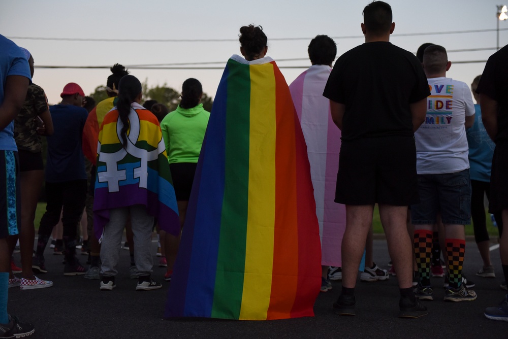Soldier hosts 1st Pride run at JBLE