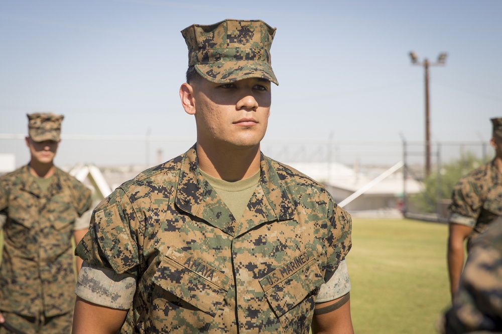 Cpl. Amaya Promotion Ceremony