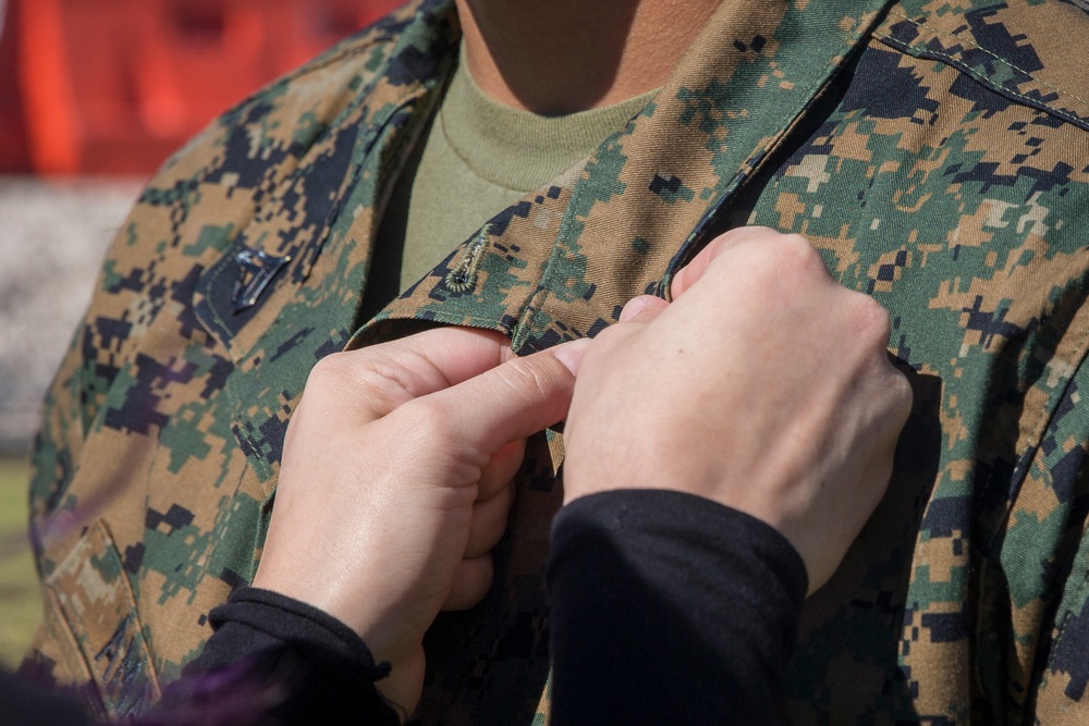Cpl. Amaya Promotion Ceremony