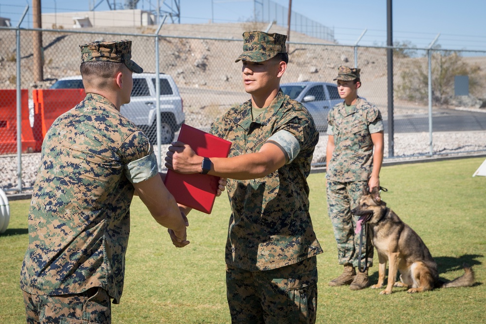 Cpl. Amaya Promotion Ceremony